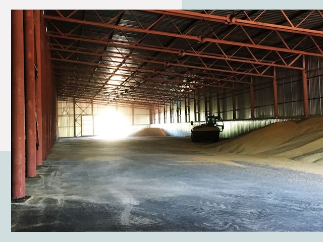 Строительство зернохранилищ в Геленджике