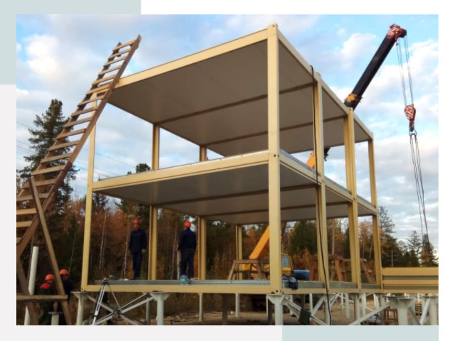 Строительство модульных здания Геленджик