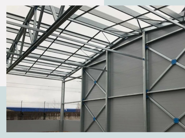 Каркасные ангары от СтальСтрой-Глн по цене от 624 руб.