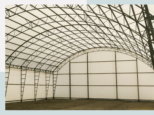 Арочные ангары от 624 руб. в Геленджик и Краснодарский край