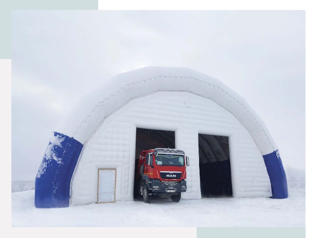 Мобильные ангары в Геленджике