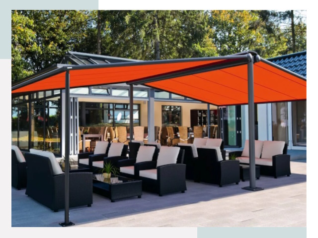 Навесы для кафе и ресторанов в Геленджике