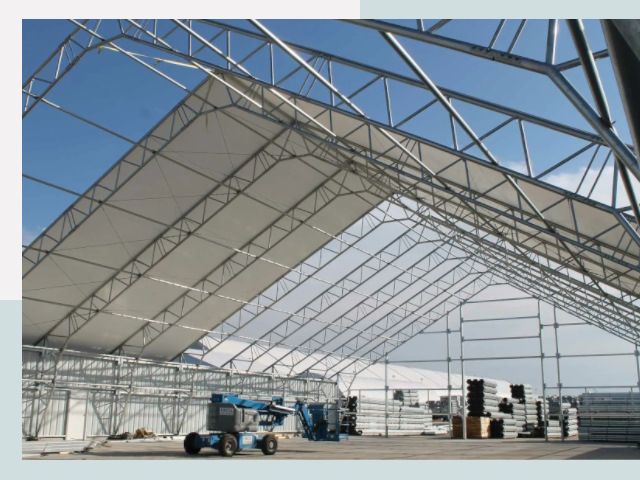 Каркасно-тентовые сооружения от СтальСтрой-Глн по цене 624 руб.
