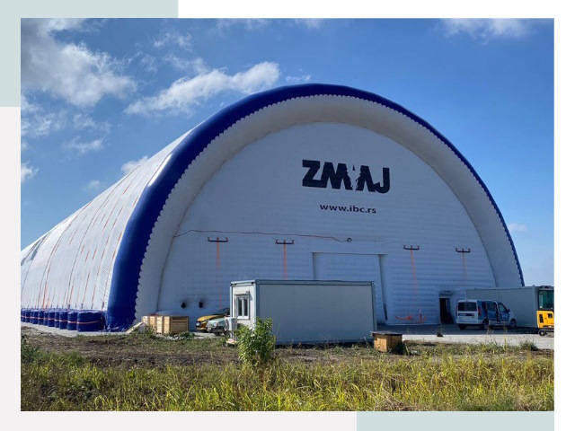 Брендирование ангаров в Геленджике