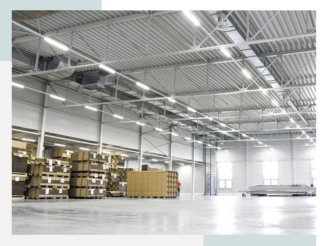 Освещение ангаров в Геленджике