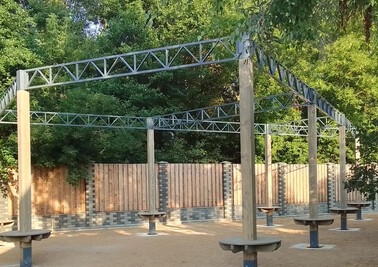 Терраса из металлоконструкций под ключ, проектирование, изготовление и монтаж от СтальСтрой-Глн